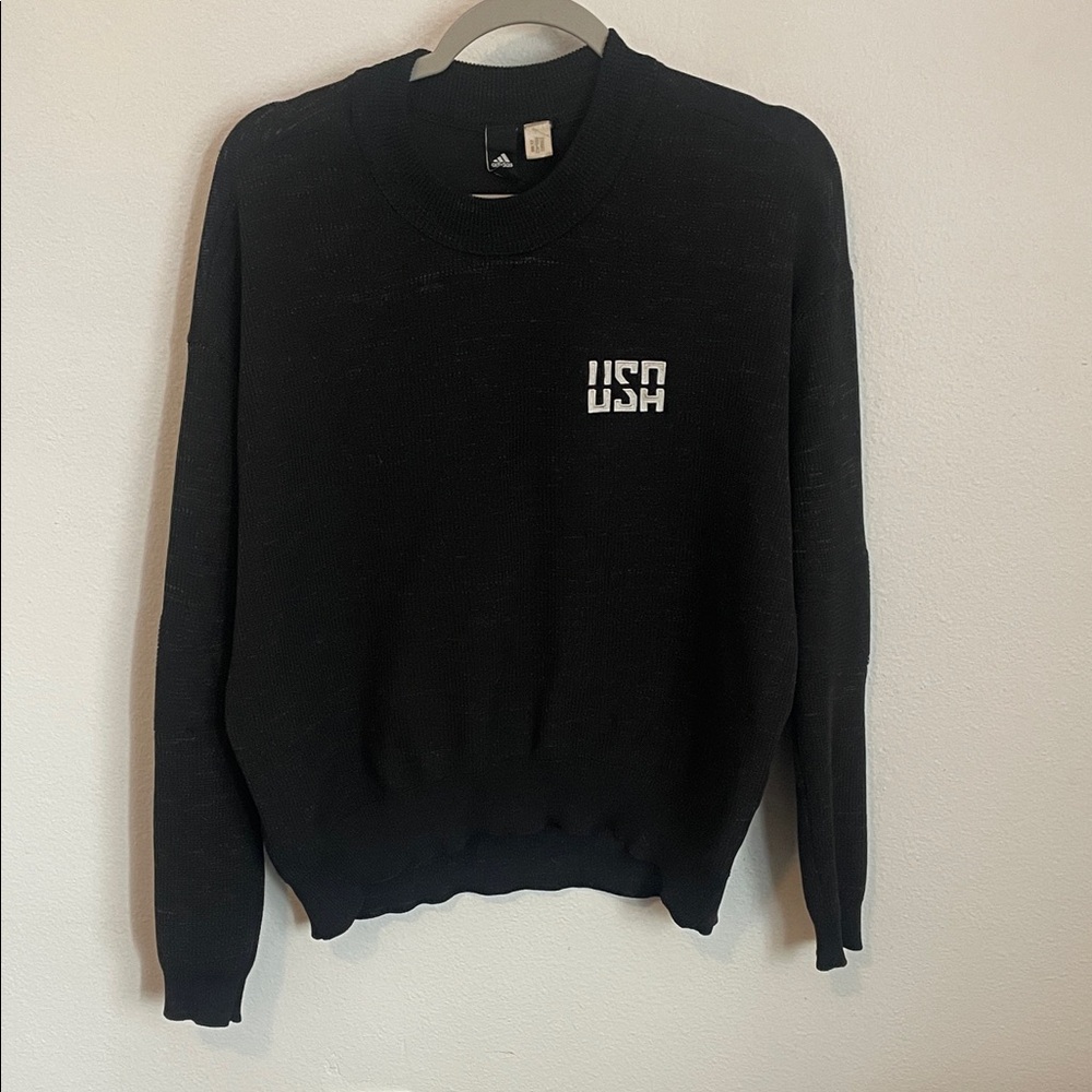 RARE USA Adidas Knit sweater Embroidered Olympics Sample